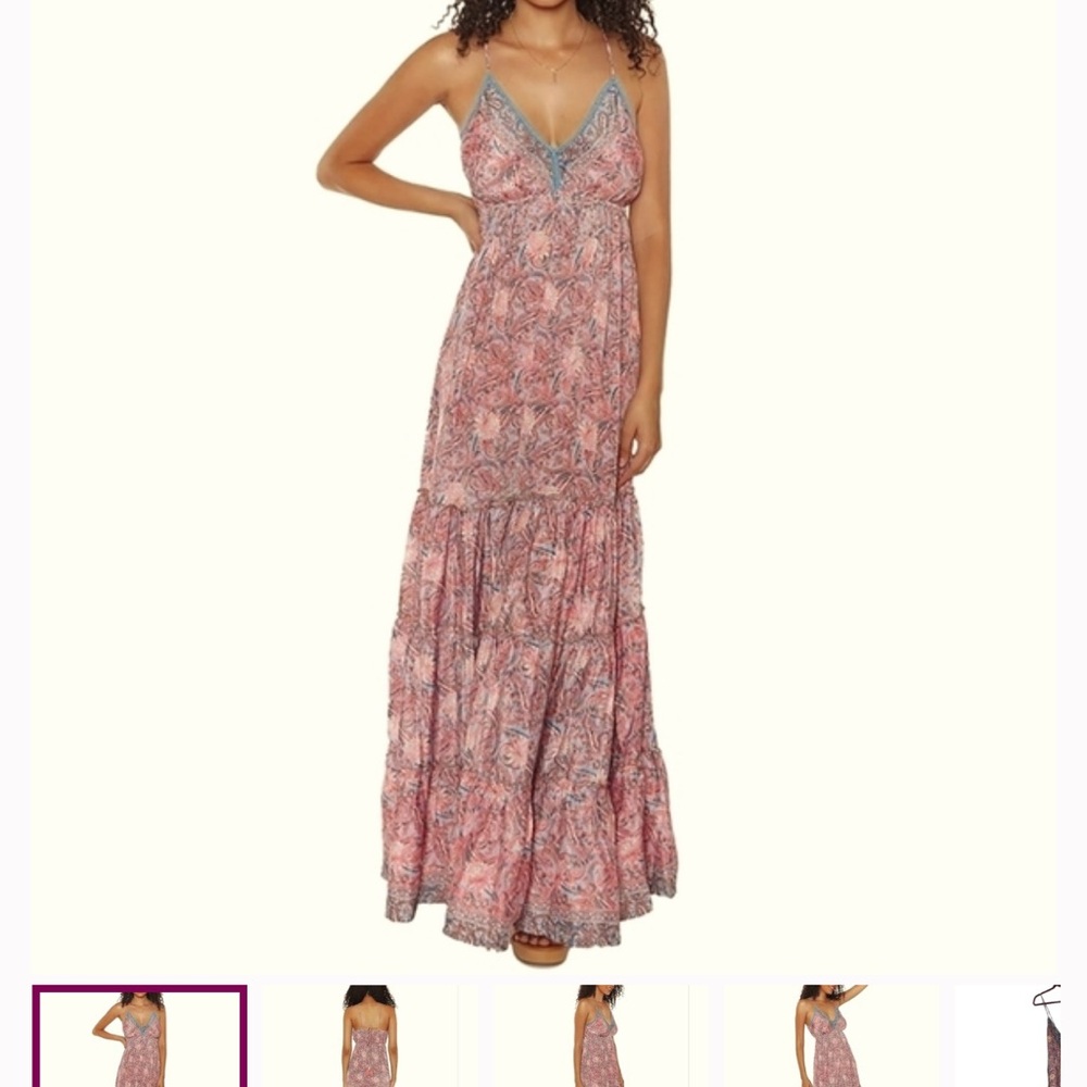 Raga Barren Paisley maxi dress NWOT